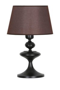 Vinner Bercy Tekli Pvc Tek Ayaklı Abajur Hasır Gri