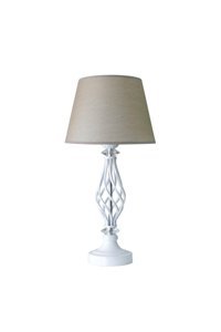 Vinner Epifanio Helezon, Tekli Pvc Tek Ayaklı Abajur Kahverengi