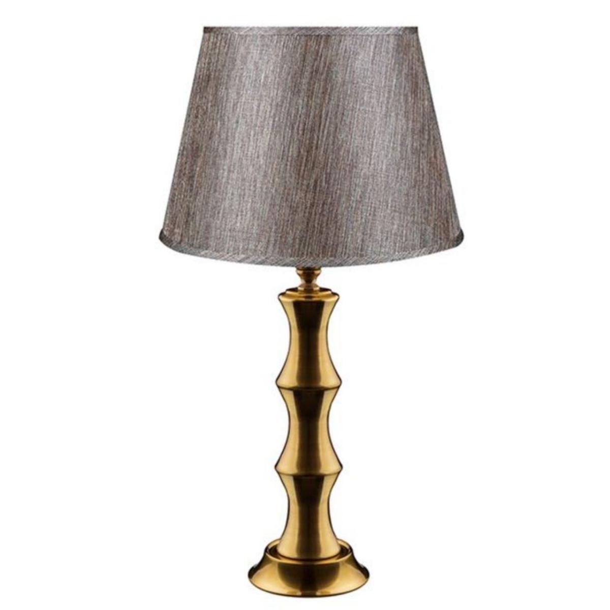 Vinner Jasmine Series AB-5806 Tekli Pvc Tek Ayaklı Abajur Haki Yeşil