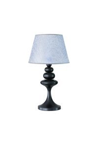 Vinner Balance Tekli Pvc Tek Ayaklı Abajur Gri