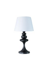 Vinner Balance Tekli Pvc Tek Ayaklı Abajur Kahverengi