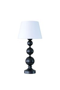 Vinner Eskitme Kaplama Dikey Kristal Tekli Metal Tek Ayaklı Abajur Kahve