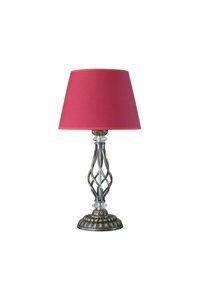 Vinner Eskitme Kaplama Jasmine Series AB-5805 Tekli Metal Tek Ayaklı Abajur Bej
