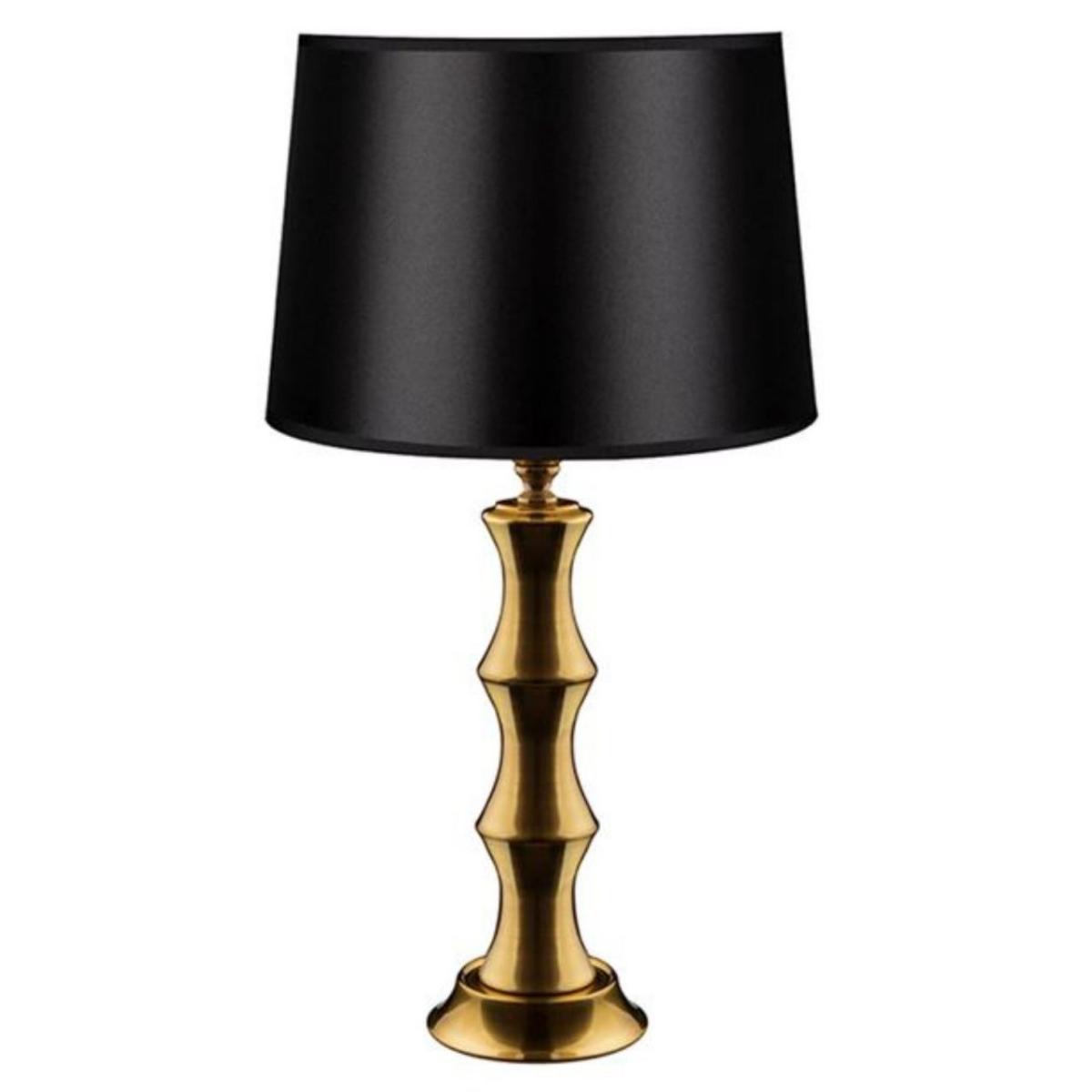 Vinner Jasmine Series AB-5806 Tekli Pvc Tek Ayaklı Abajur Hasır - Kahverengi