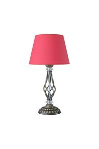 Vinner Eskitme Kaplama Jasmine Series AB-5805 Tekli Metal Tek Ayaklı Abajur Siyah
