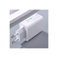 Kemsuca Xiaomi Type-C Kablolu 33 W Hızlı Şarj Aleti Beyaz