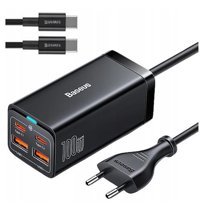 Baseus Universal USB Kablolu 100 W Hızlı Şarj Aleti Siyah