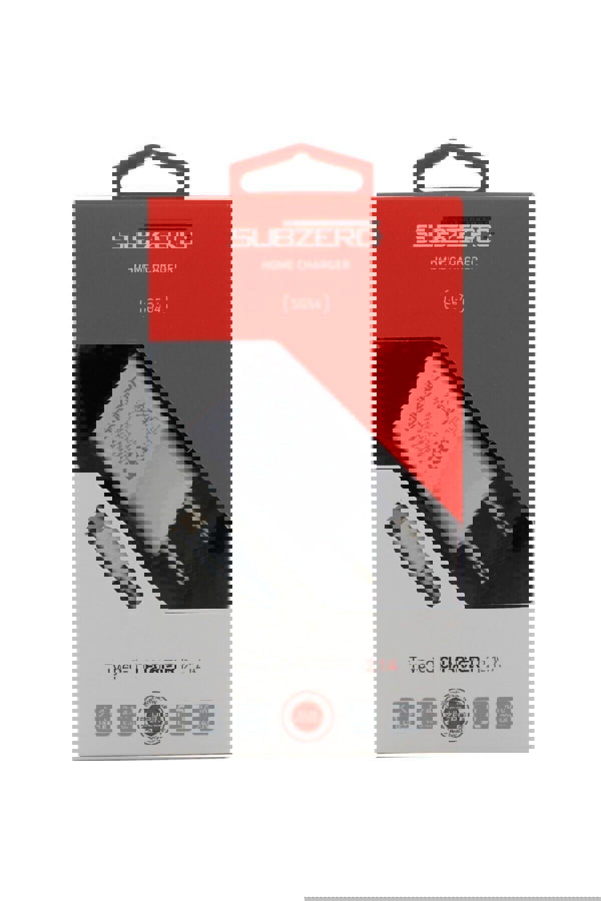 Subzero Sg54 Universal Type-C Kablolu 2.1 Amper Hızlı Şarj Aleti Beyaz