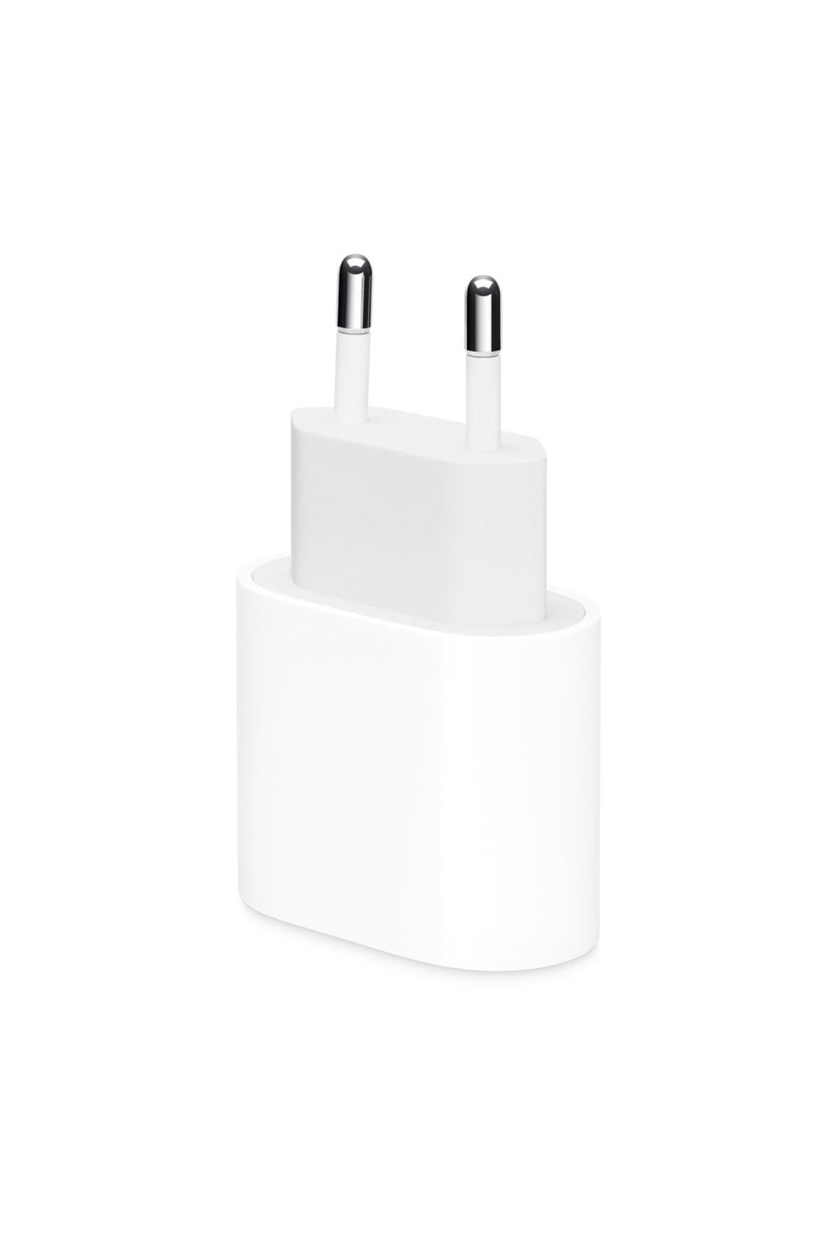 Techomi iPhone Lightning Kablolu 20 W Hızlı Şarj Aleti Beyaz