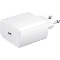 Qasul Samsung Type-C Kablolu 45 W Hızlı Şarj Aleti Beyaz
