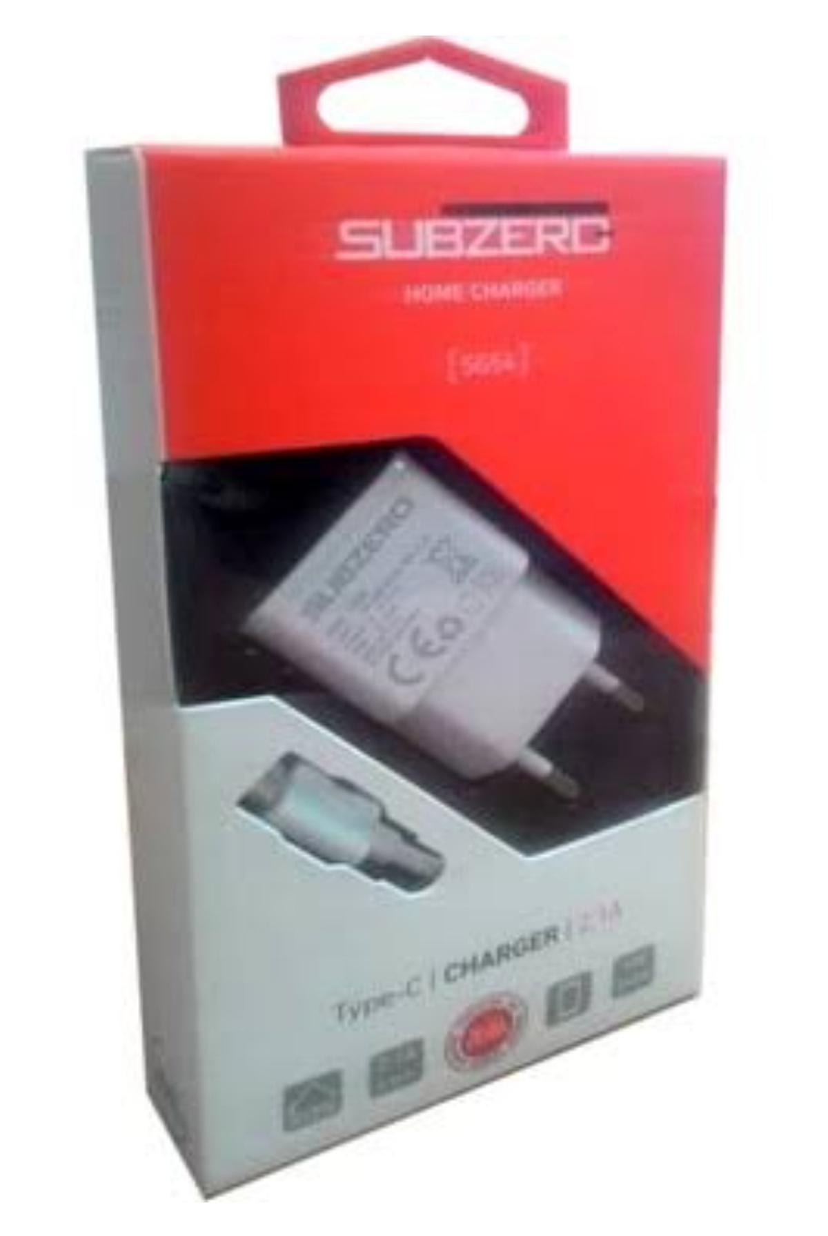 Syrox Universal Kablolu 2 Amper Hızlı Şarj Aleti Beyaz