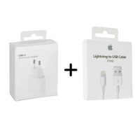 Madepazar iPhone Lightning Kablolu 20 W Hızlı Şarj Aleti Beyaz