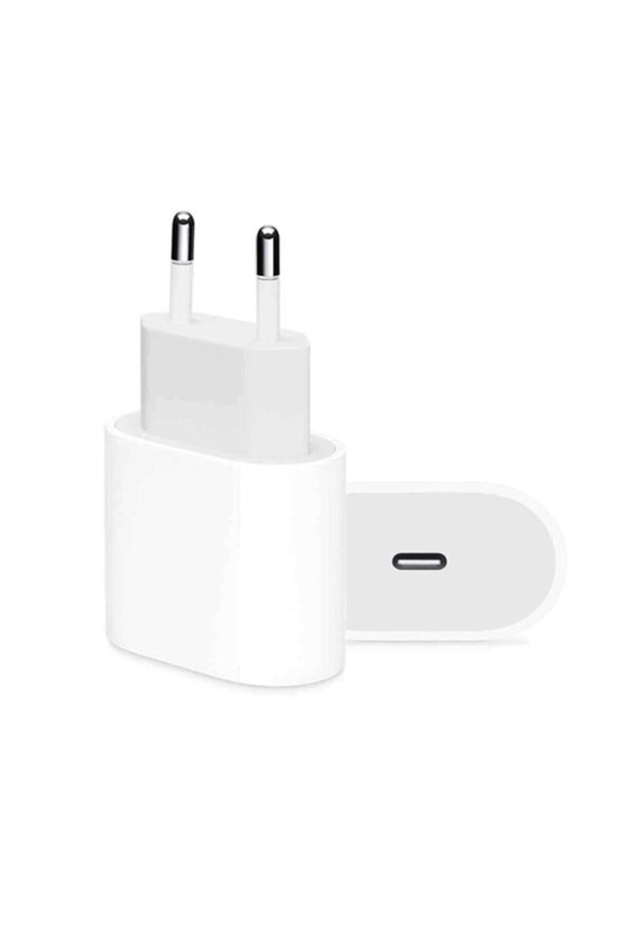 İ-Stone iPhone 11 Type-C Kablolu 20 W Hızlı Şarj Aleti Beyaz