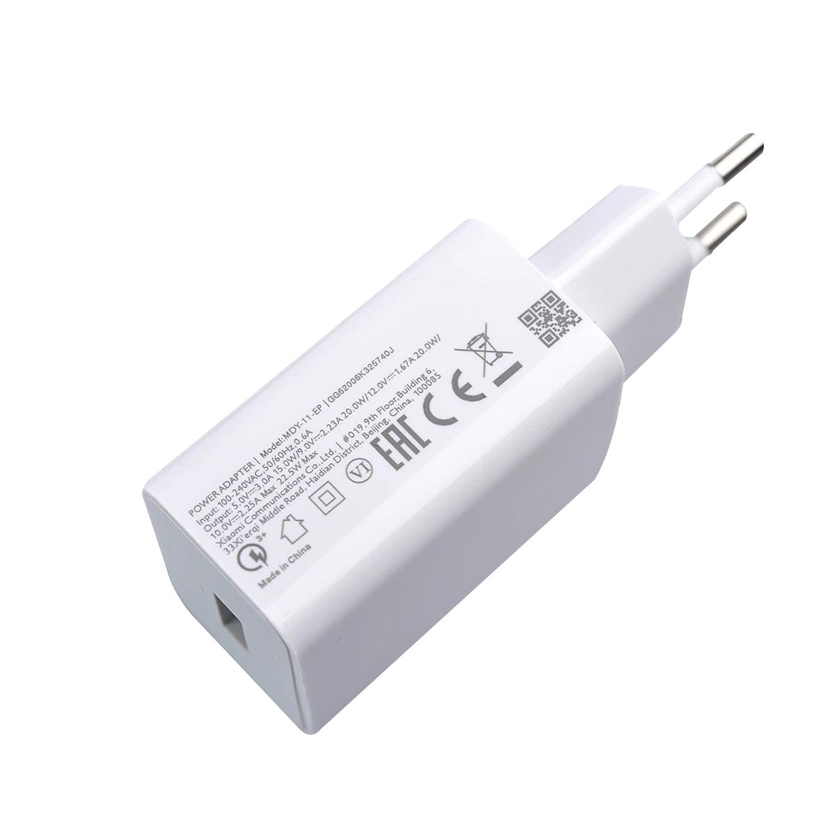 Winex Universal USB Kablolu 25 W Hızlı Şarj Aleti Beyaz