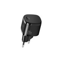Linktech Universal Kablolu 25 W Hızlı Şarj Aleti Siyah