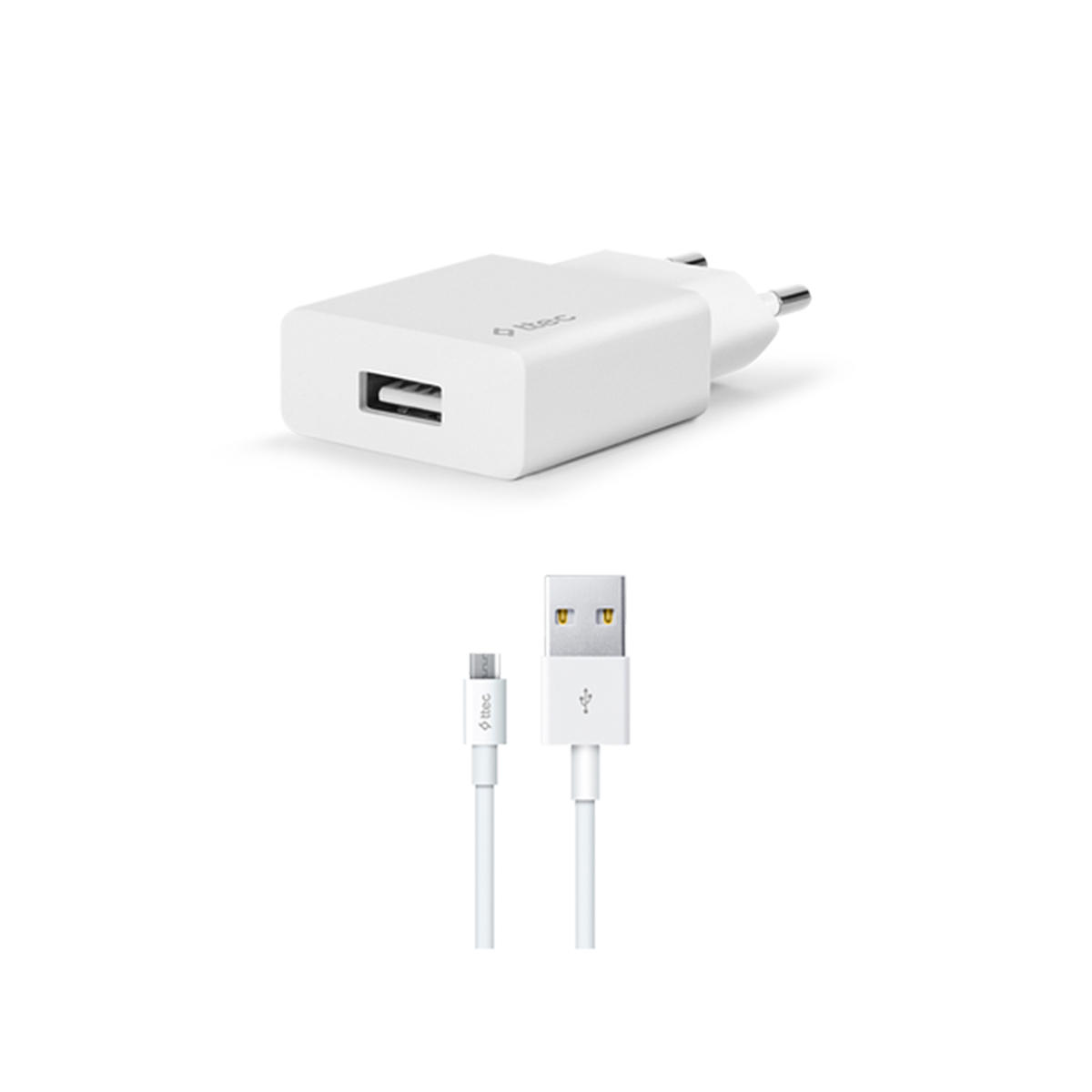 Ttec iPhone Lightning Kablolu 10.5 W 2.1 Amper Hızlı Şarj Aleti Beyaz