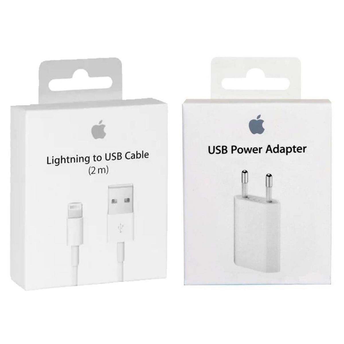 Polhammobile iPhone Lightning Kablolu Hızlı Şarj Aleti Beyaz