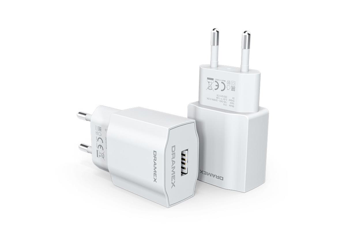 Syrox D16B Universal Universal Kablolu Hızlı Şarj Aleti Beyaz