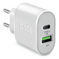 Sbs Universal Kablolu 20 W Hızlı Şarj Aleti Beyaz