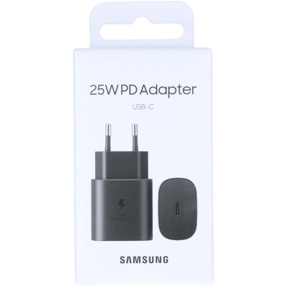 Samsung Universal Type-C Kablolu 25 W Hızlı Şarj Aleti Siyah