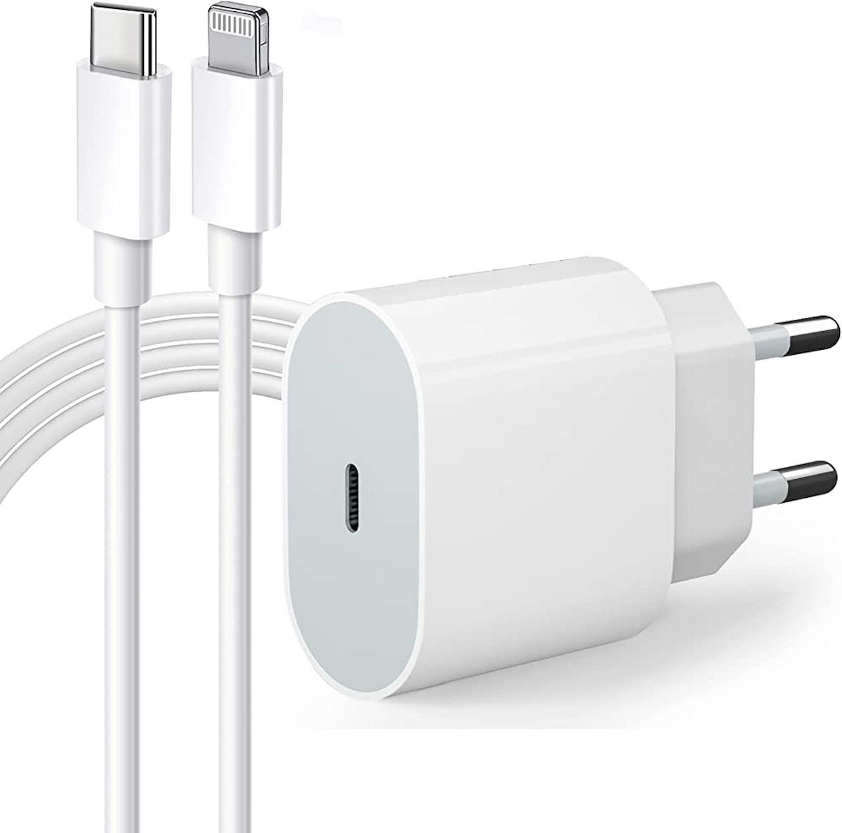 İ-Stone iPhone Lightning Kablolu 2.1 Amper Hızlı Şarj Aleti Beyaz