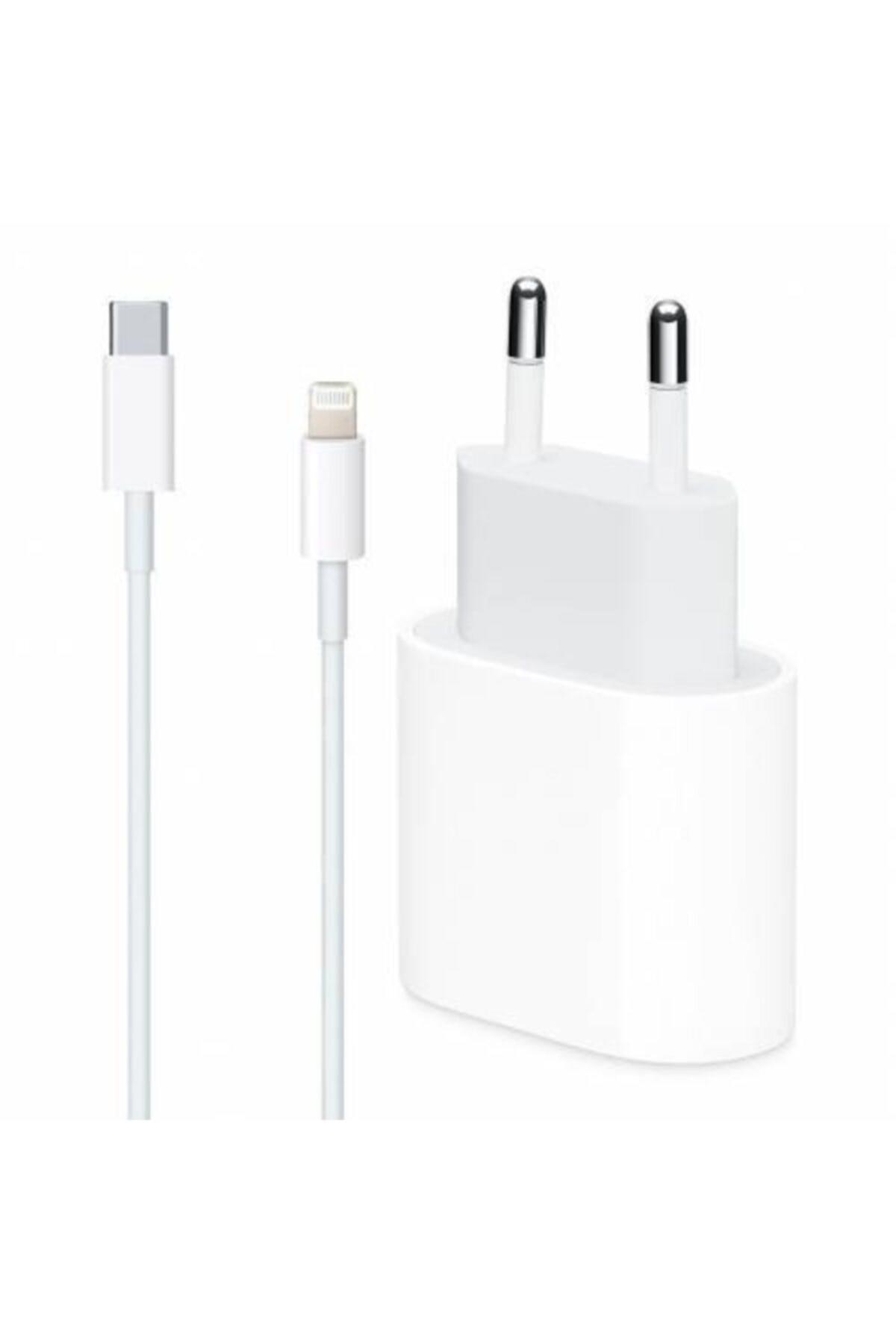 Madepazar iPhone 11 USB Kablolu 20 W Hızlı Şarj Aleti Beyaz