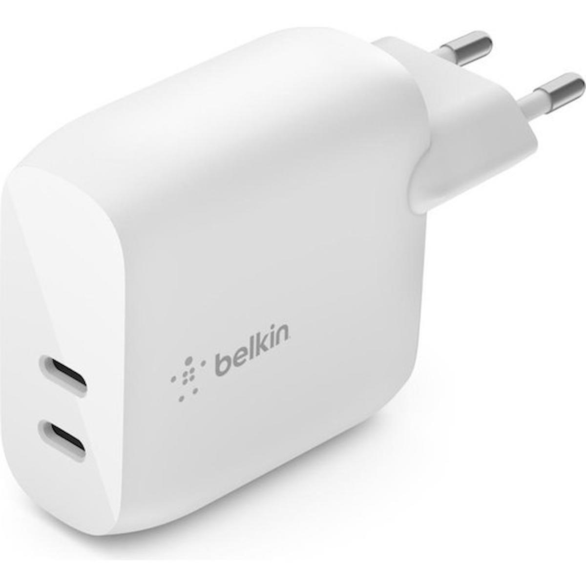 Belkin Universal USB Kablolu 40 W Hızlı Şarj Aleti Beyaz