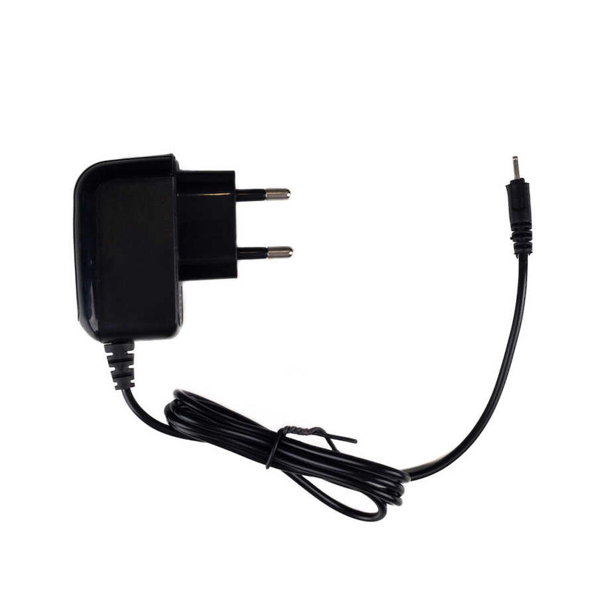 Zore 6101 Universal İnce Uç Kablolu 5 W Şarj Aleti Siyah