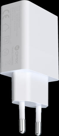 Omix U313E0A050200 Universal Kablolu 10 W Hızlı Şarj Aleti Beyaz