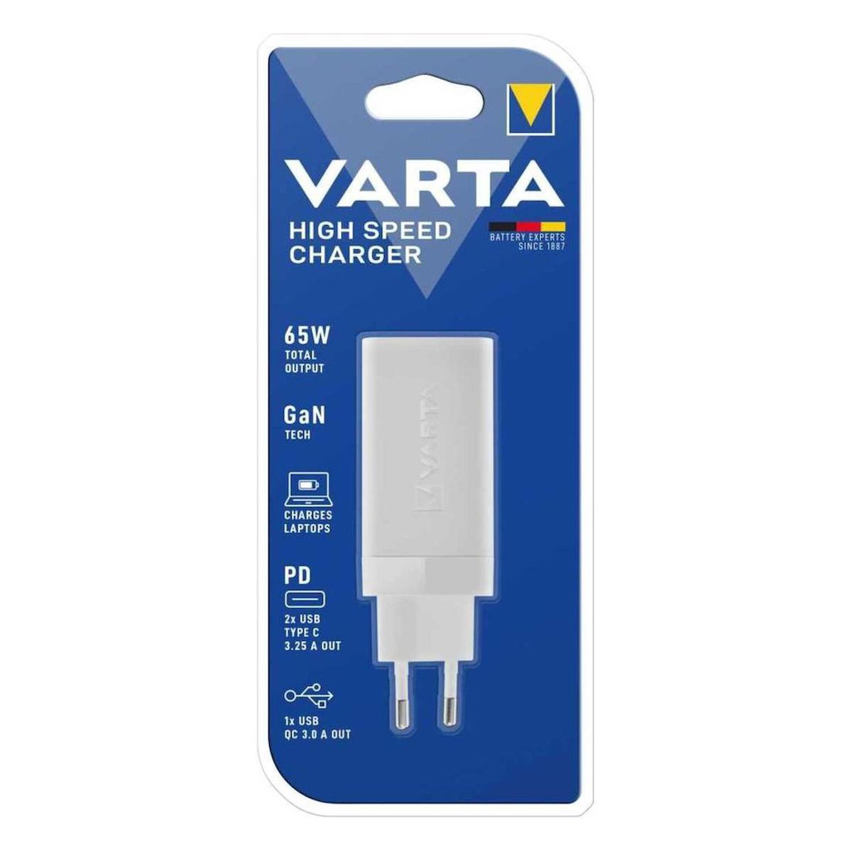Varta iPhone Lightning Kablolu Hızlı Şarj Aleti Beyaz