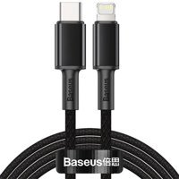 Baseus iPhone Lightning Kablolu 20 W Hızlı Şarj Aleti Siyah