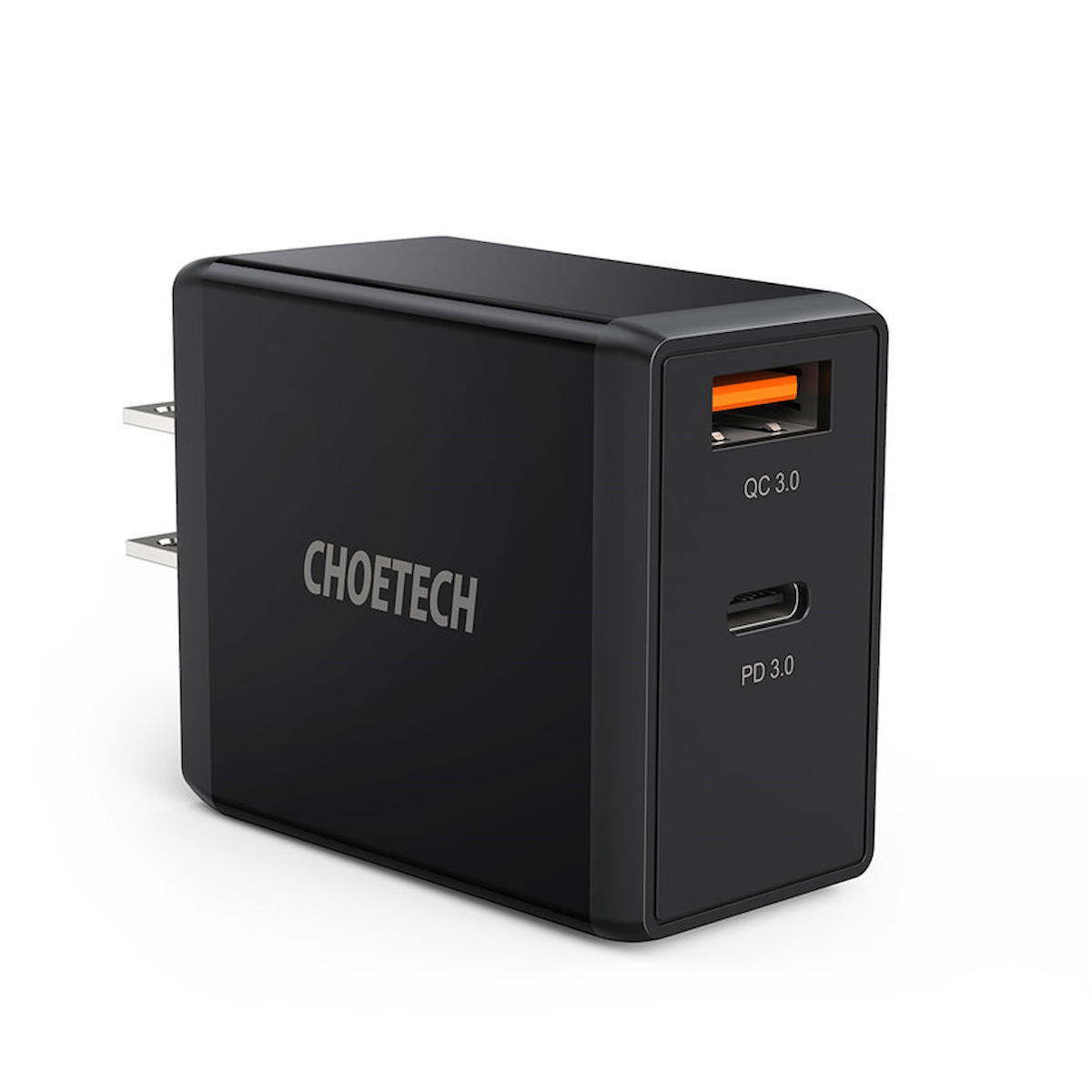 Choetech PD5001 Universal Kablolu Hızlı Şarj Aleti Siyah