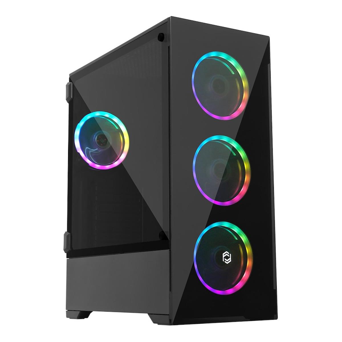 Frisby FC-9310G RGB Mesh 4 Fanlı Siyah Dikey Kullanım ATX Oyuncu Bilgisayar Kasası