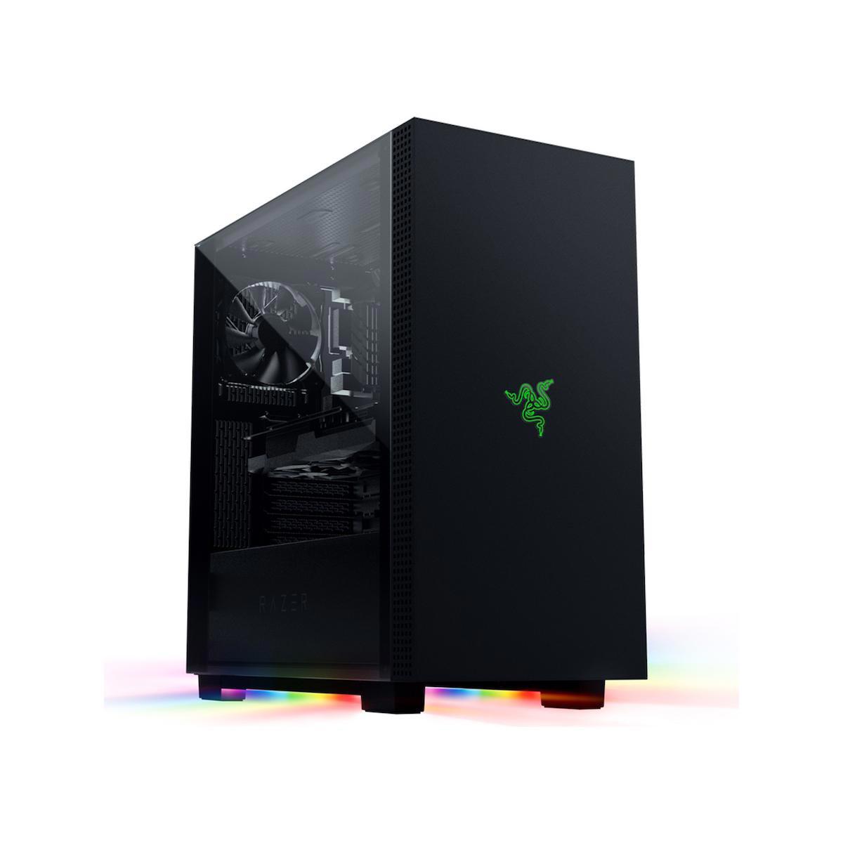 Razer RC21-01420100-R3M1 RGB 1 Fanlı Siyah Dikey Kullanım ATX Bilgisayar Kasası