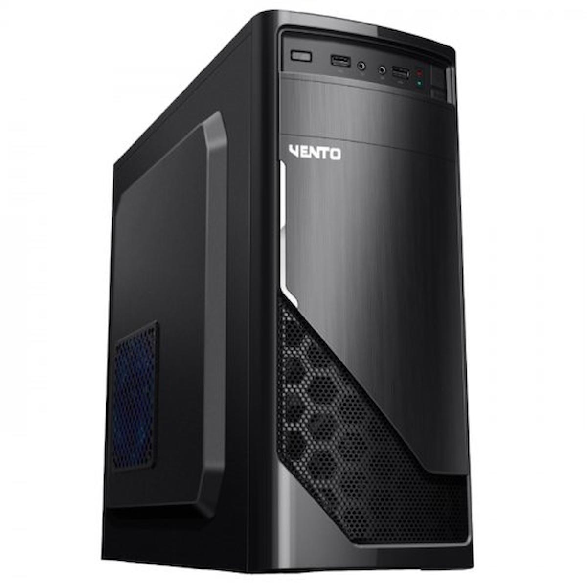 Vento VS115F 350 W Siyah Dikey Kullanım ATX Bilgisayar Kasası