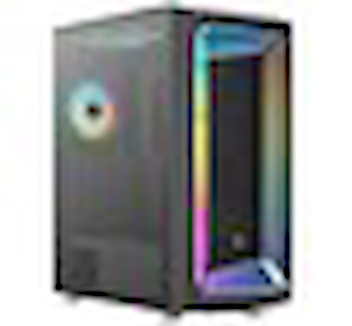 Aerocool RGB Mesh 3 Fanlı Siyah Dikey Kullanım ATX Bilgisayar Kasası
