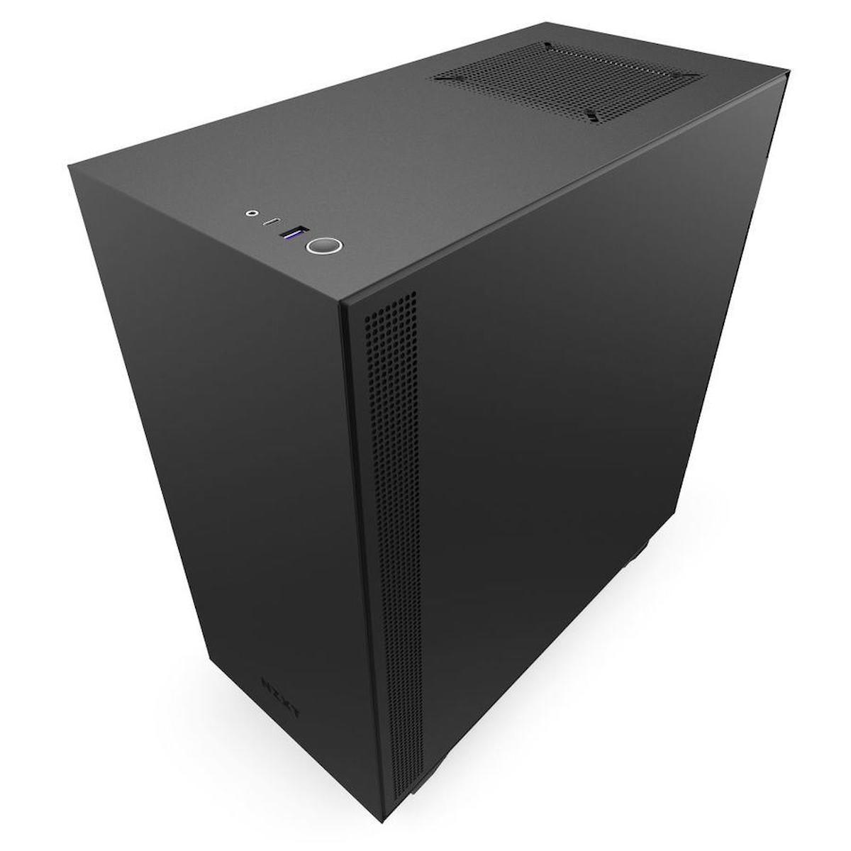 Nzxt H510 Compact 3 Fanlı Siyah Dikey Kullanım ATX Bilgisayar Kasası