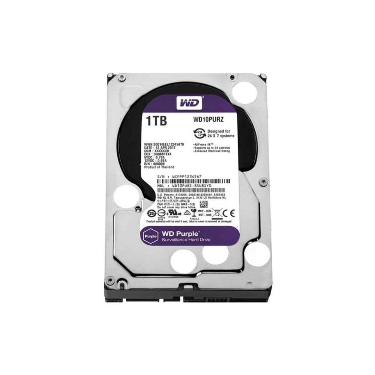 Western Digital 1 TB 3.5 inç 5400 RPM 64 MB SATA 3.0 PC Harddisk