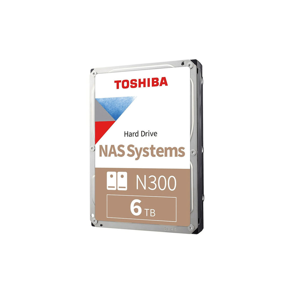 Toshiba N300 HDWG460UZSVA 6 TB 3.5 inç 7200 RPM 128 MB SATA 3.0 Nas Harddisk