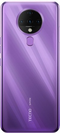 Tecno Spark 6 (Ke7) 128 Gb Hafıza 4 Gb Ram 6.8 İnç 16 MP Ips Lcd Ekran Android Akıllı Cep Telefonu Mor