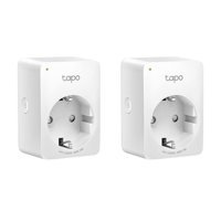 Ezcool Tapo P100 Çerçeveli İç Mekan İkili Priz Beyaz