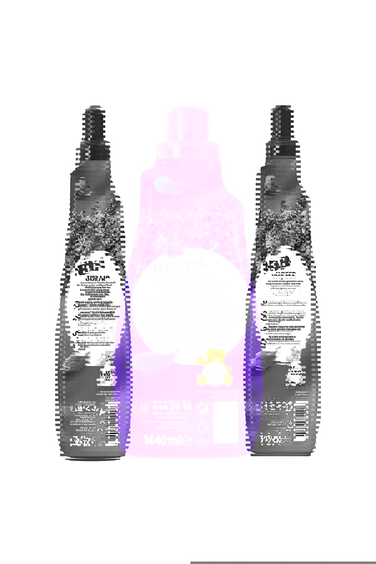 Yumoş Extra Konsantre Lavanta 60 Yıkama Yumuşatıcı 2 x 1.44 lt