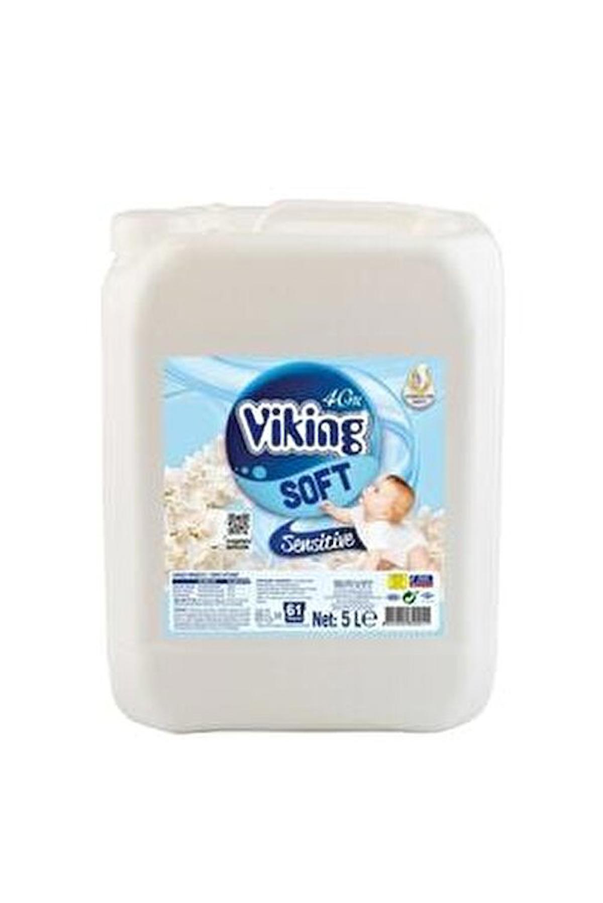 Viking Sensitive 50 Yıkama Yumuşatıcı 4 x 5 lt