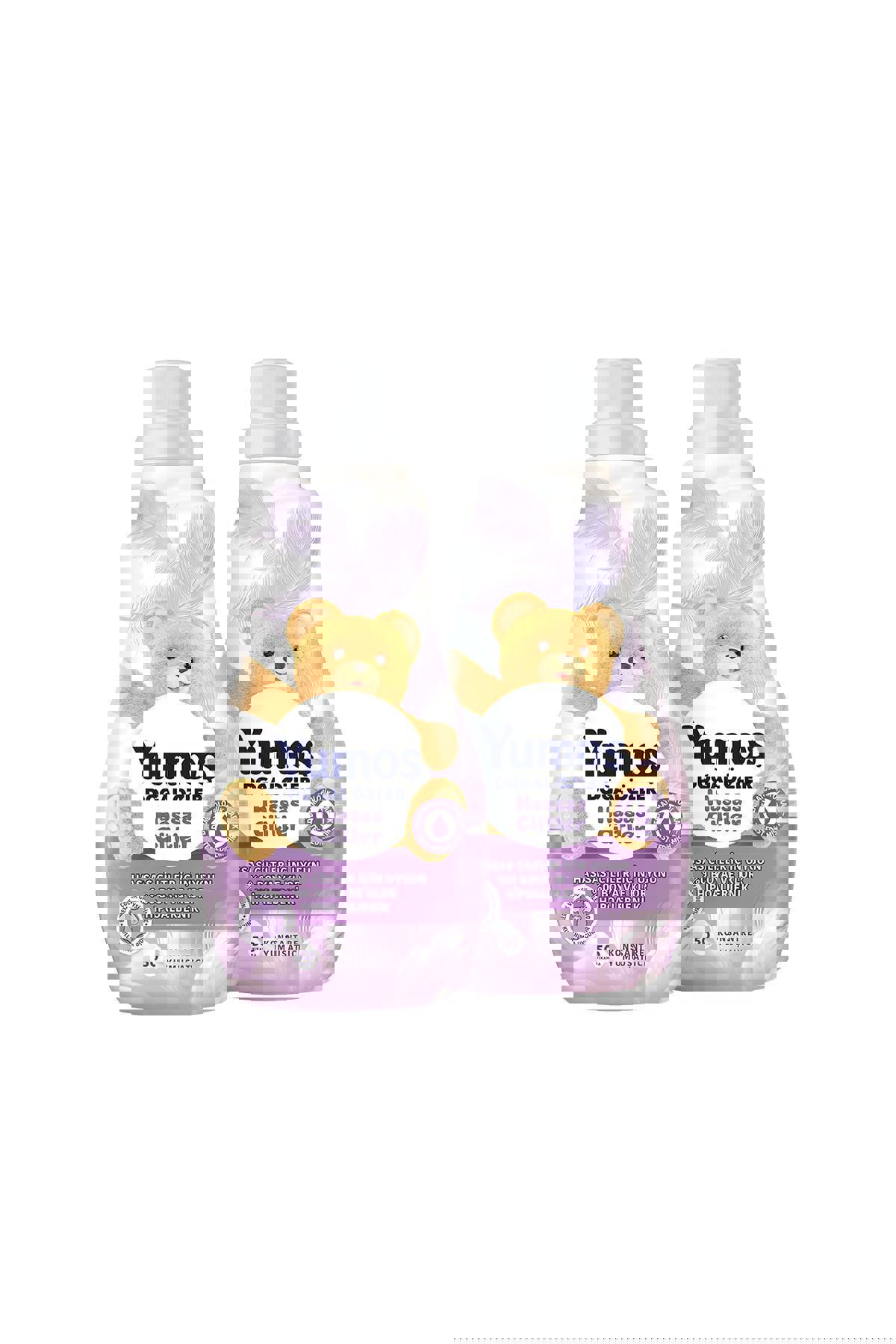 Yumoş Doğal Özler Konsantre 50 Yıkama Yumuşatıcı 2 x 1.2 lt