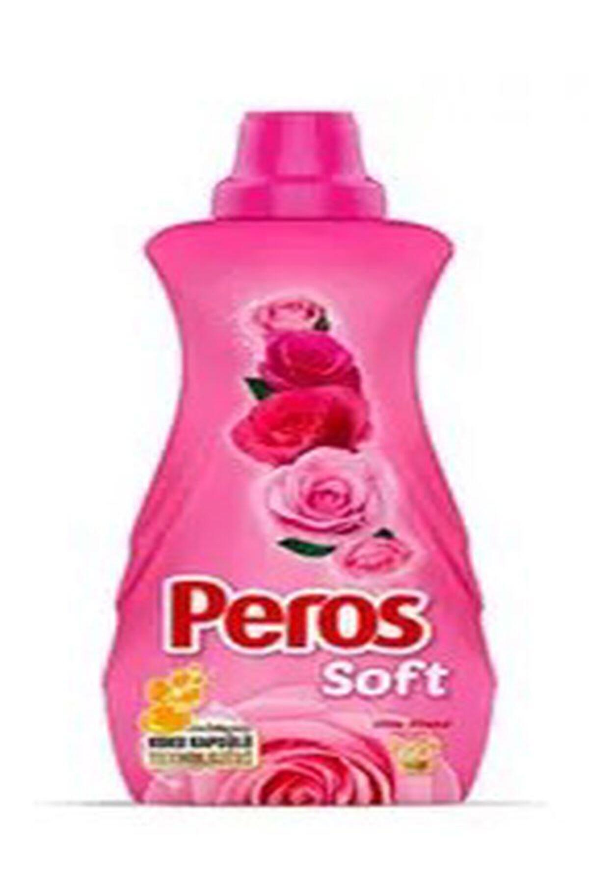 Peros Soft Konsantre Gül 60 Yıkama Yumuşatıcı 1.44 lt