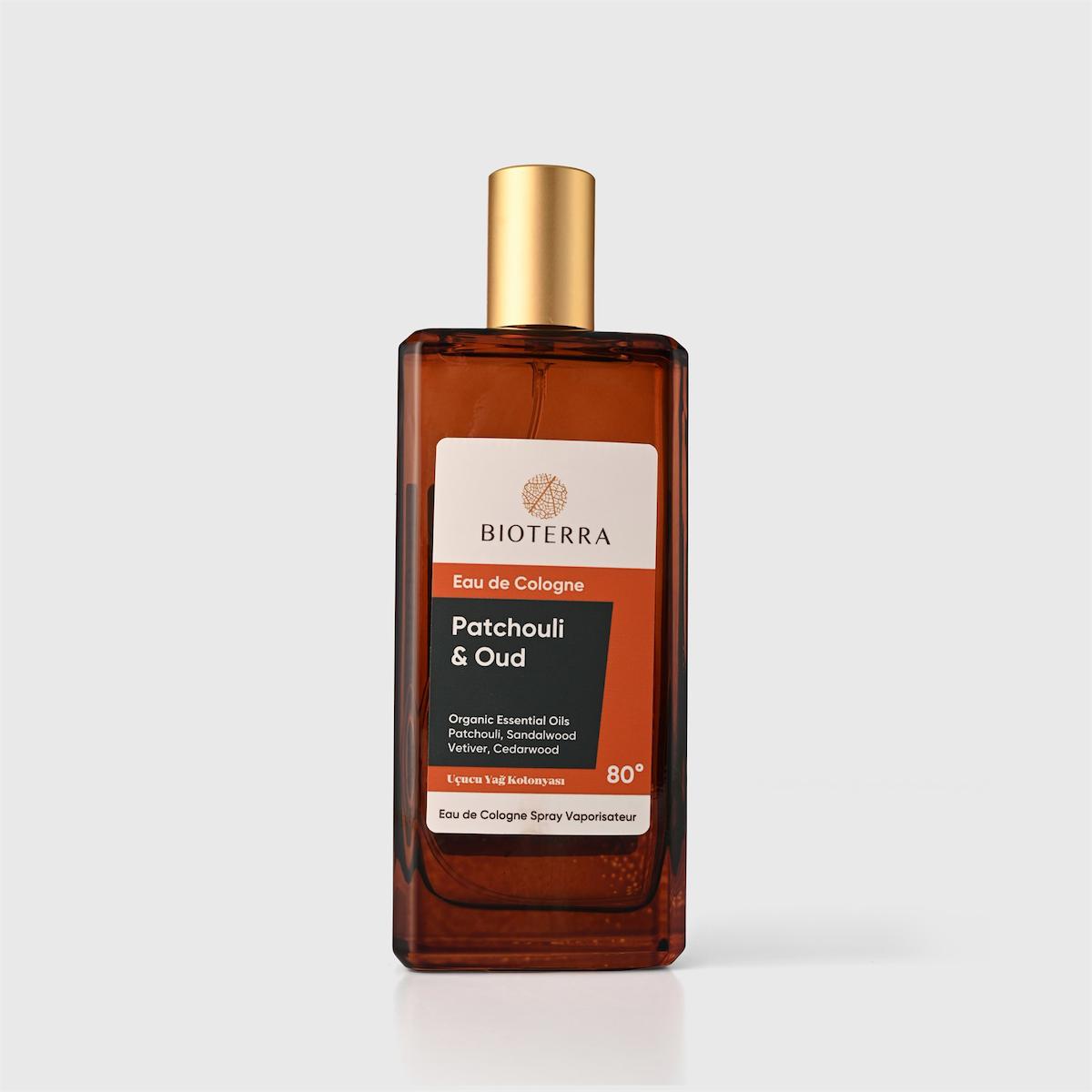 Bioterra Odunsu Cam Şişe Kolonya 100 ml