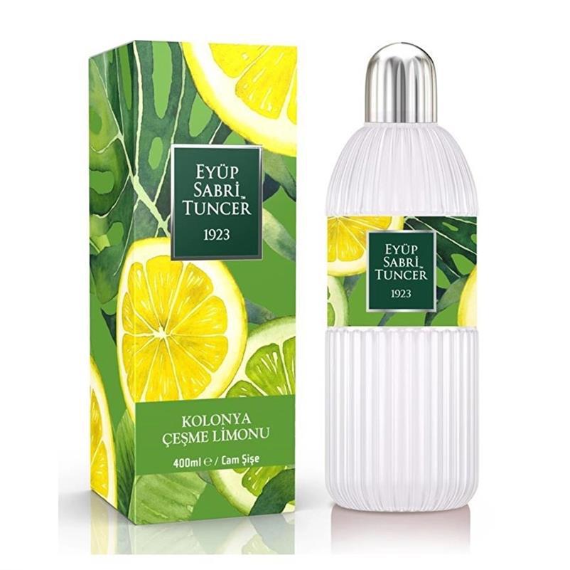 Eyüp Sabri Tuncer Çeşme Limonu Cam Şişe Kolonya 400 ml