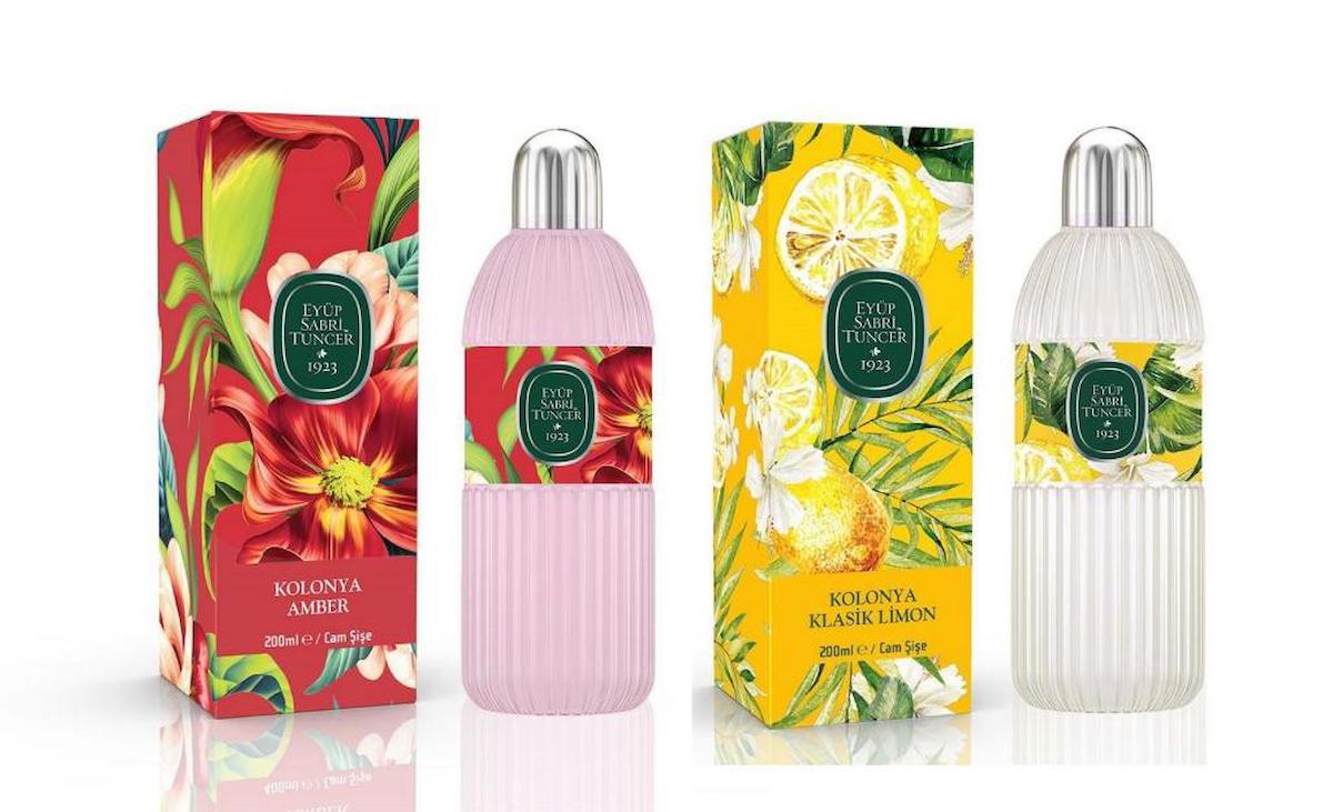 Eyüp Sabri Tuncer Amber - Limon Cam Şişe Kolonya 200 ml 2'li