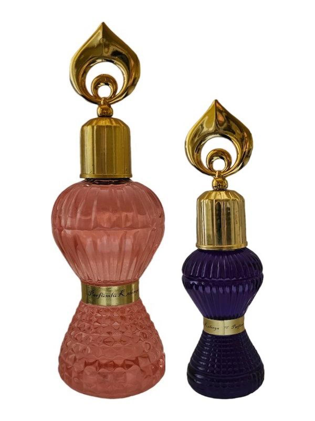 Beluci Ahengi Aşk Cam Şişe 200 ml + Karagül 100 ml Kolonya 2'li Set
