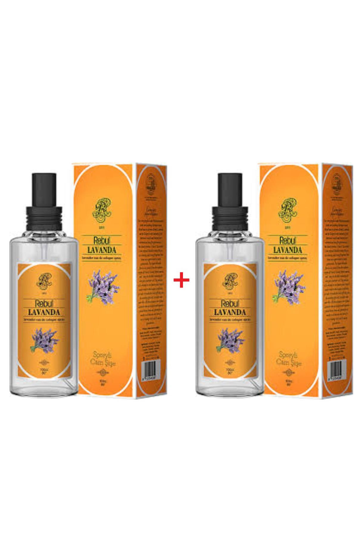 Rebul Lavanta Cam Şişe Kolonya 100 ml 2'li